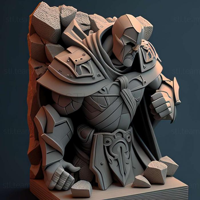 3D model Mage Knight Apocalypse game (STL)